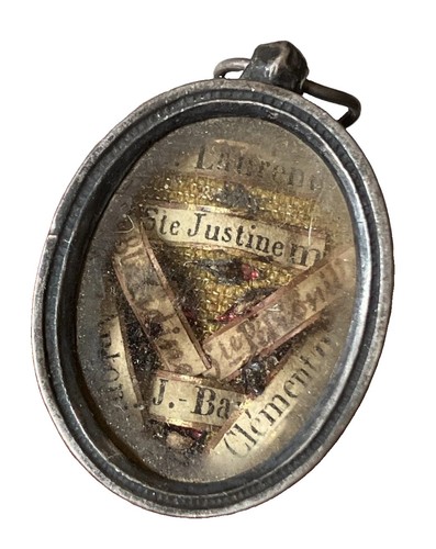 Reliquaire argent reliques - argent,