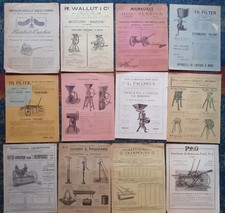 Lot de 12 publicités -