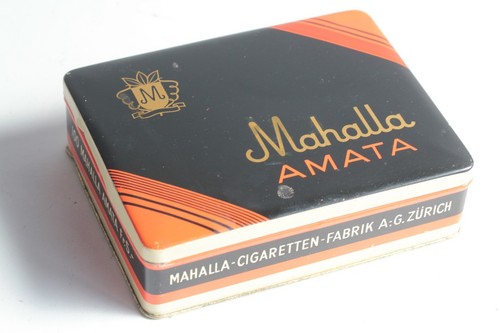 Boîte cigarettes tôle - boîte,