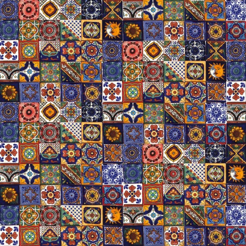 Carreaux mexicains 5x5 - carreaux,