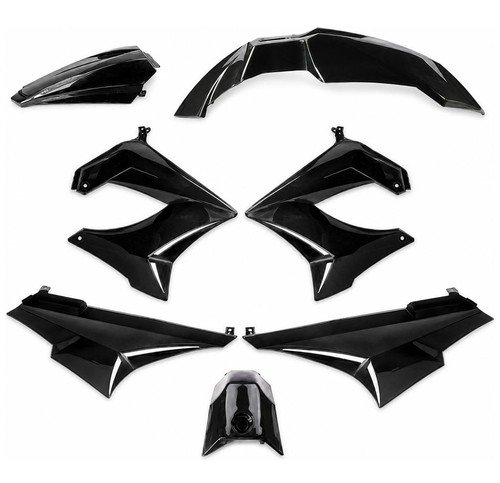 Carénage derbi senda - noir, kit