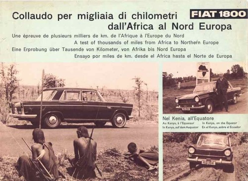 Catalogue brochure fiat 1800 - catalogue,