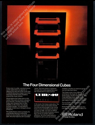 1979 roland cube - 1979,