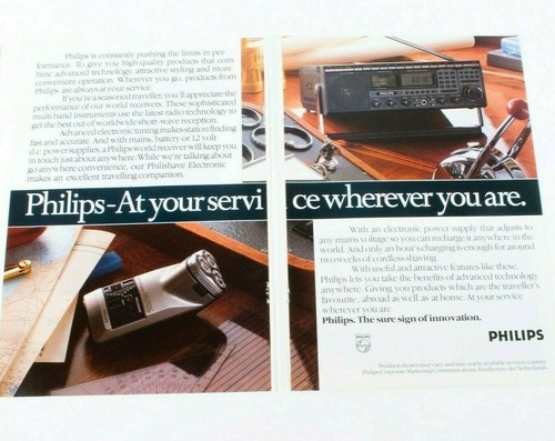 Annonce vintage philips - annonce,