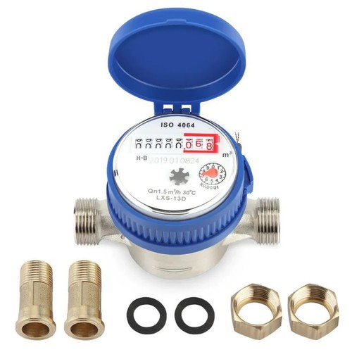 Compteur eau mécanique - compteur, d'eau
