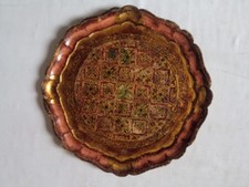 Grand plateau rond florentin