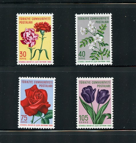 Z834 turquie 1960 - 1960, flora