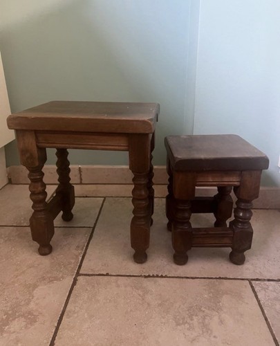 Table appoint gigogne - table, en