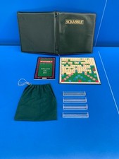 Ancien Scrabble de voyage de luxe Jeux Spear jeu de société complet Livré Grat 1
