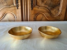 2 Coupelles Coupes SIA - Doré