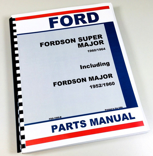 Ford fordson super major - ford,