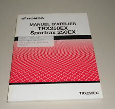 Basic Manual/Manuel D' Atelier TRX 250 EX Quad Stand 2002