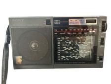 SONY ICF-EX5MK2 FM/AM Radio Nikkei Portable High Sensitivity Black Japan Used