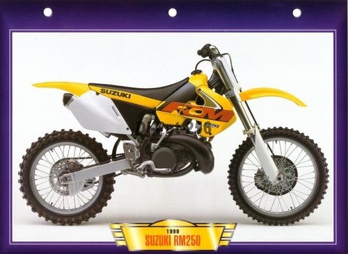 Fiche moto suzuki rm - :, 250