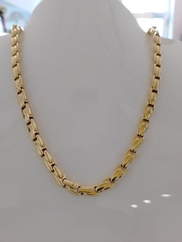 18k jaune chaîne - 18k, solide