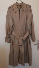BURBERRY. TRENCH LONG. BEIGE