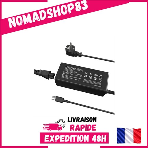 Chargeur usb 65w - usb, lenovo