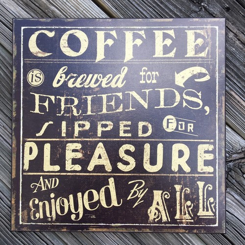 Wall decor wood plaque - wall,