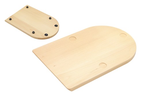 Planche bois hêtre laquée