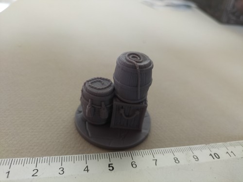 Tonneaux miniature 3d - miniature,