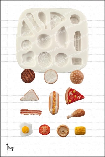 Moule silicone miniature - silicone,