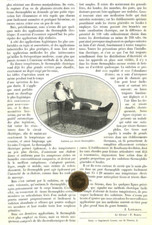 LA SWEATING PAR TRICOTS THERMOPHILES / ADP PAR J. LAFFARGUE 1906
