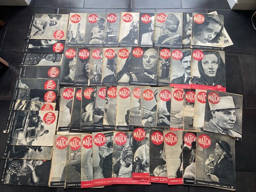 Lot 50 revues match - de,