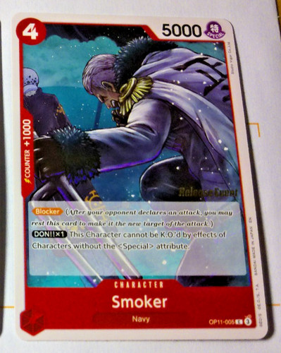 One piece card - one, english