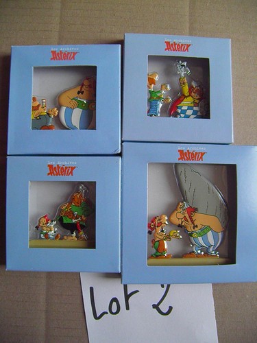 Figurines astérix métal - astérix,