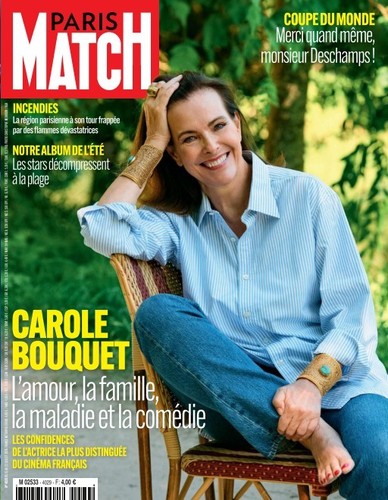 Paris match carole bouquet - match,