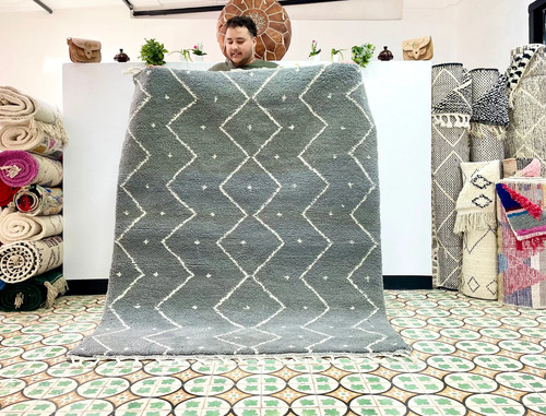 Tapis laine berbère - tapis, en