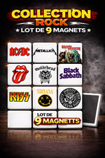 Collection 9 Magnets aimanté