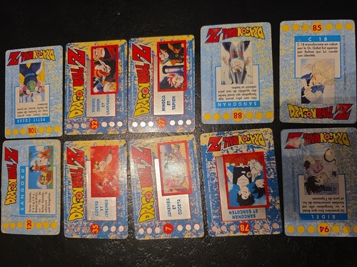 Cartes dragon ball - cartes,