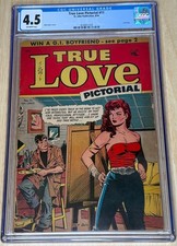 True Love Pictorial #11 Matt Baker Cover Art Pre-Code St John Comic 1954 CGC 4.5
