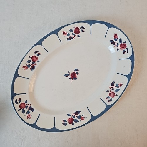 Plat ovale décor - plat,