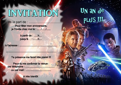 Cartes invitation - 5, 12