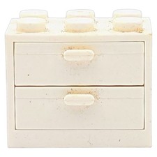 LEGO commode blanche 4536