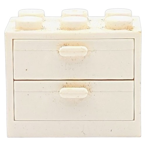 Lego commode blanche - lego,