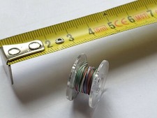 Fil de bras de lecture 36 AWG OD 0,28 mm CUIVRE PLAQUÉ ARGENT (450 mm)