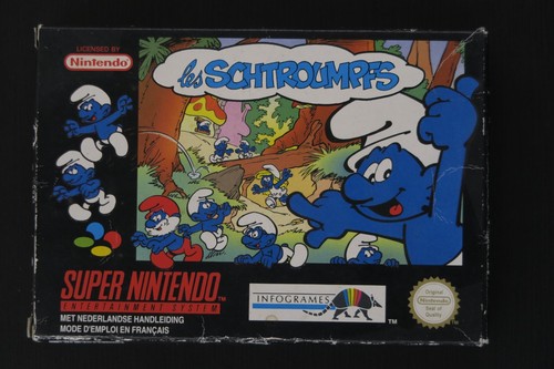 Les schtroumpfs super nintendo - schtroumpfs,