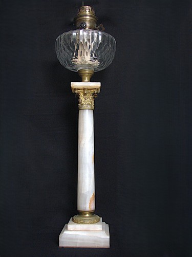 Grande lampe pétrole empire - grande,