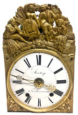 mouvement horloge comtoise à