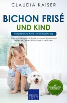 Bichon frisé und kind - frisé,