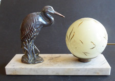 LAMPE ART DECO MARBRE REGULE