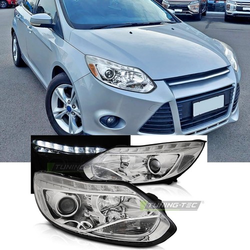Phares avant led chrome pour - chrome,