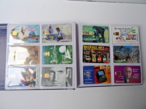 Album telecartes cartes - 68,
