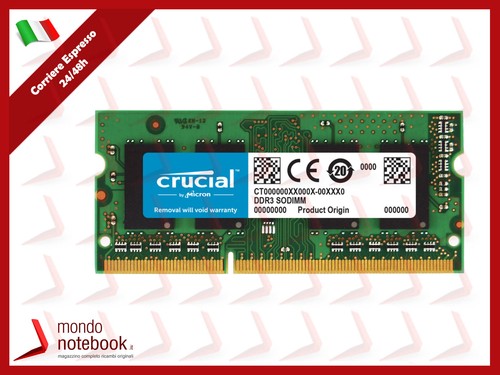 Ddr3 mac dimm crucial - nb,