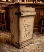 ARMOIRE DE BAR CAISSE DE FRET