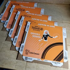Little Caesars fantastic four pizza box Sue Storm Invisible Woman Vanessa (Used)