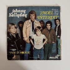 Vynile Johnny Hallyday 45